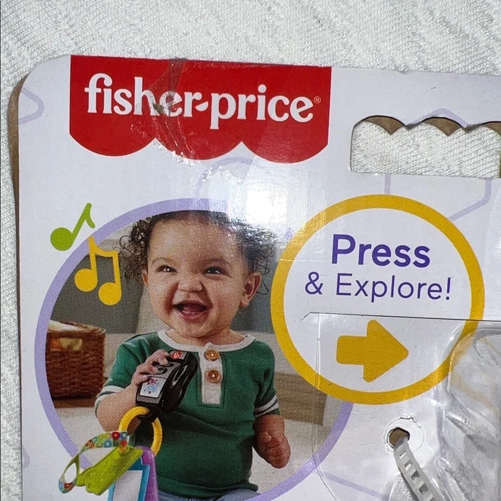 Fisher-Price Colorful Play & Go Keys